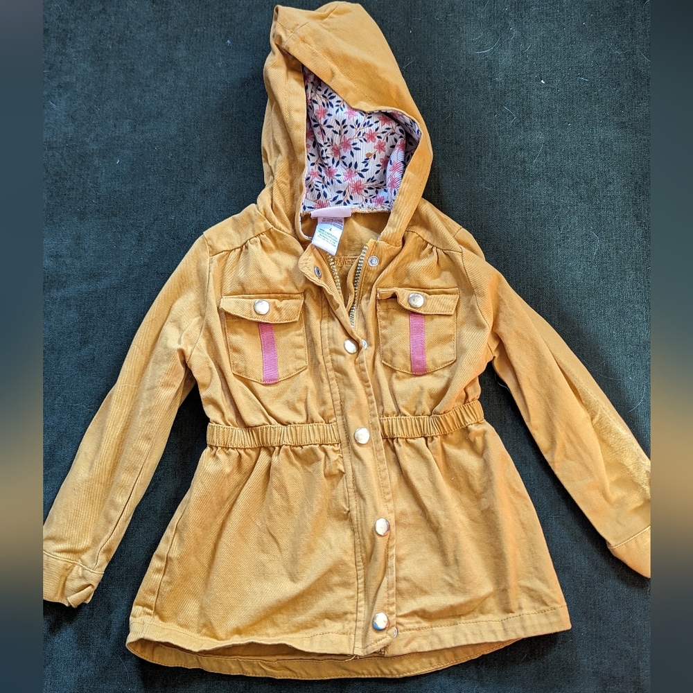 Fall jacket gold toddler